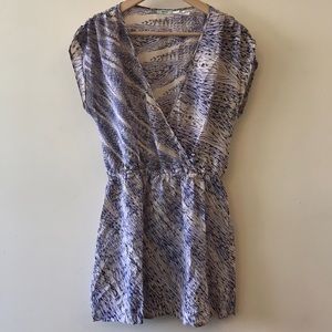 Silk Patterned Dress